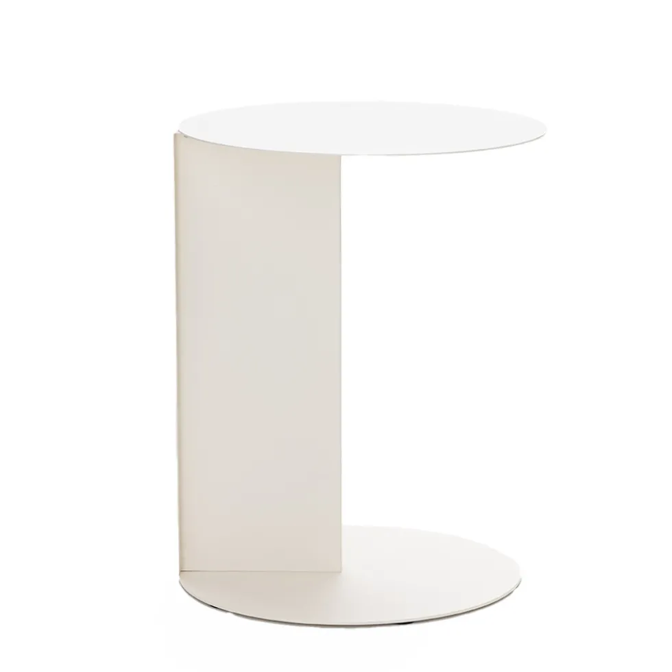 JIMY Table d'appoint en métal H50cm