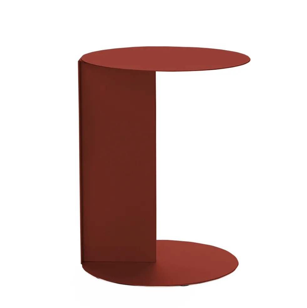 JIMY Table d'appoint en métal H50cm