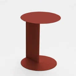 JIMY Table d'appoint en métal H50cm