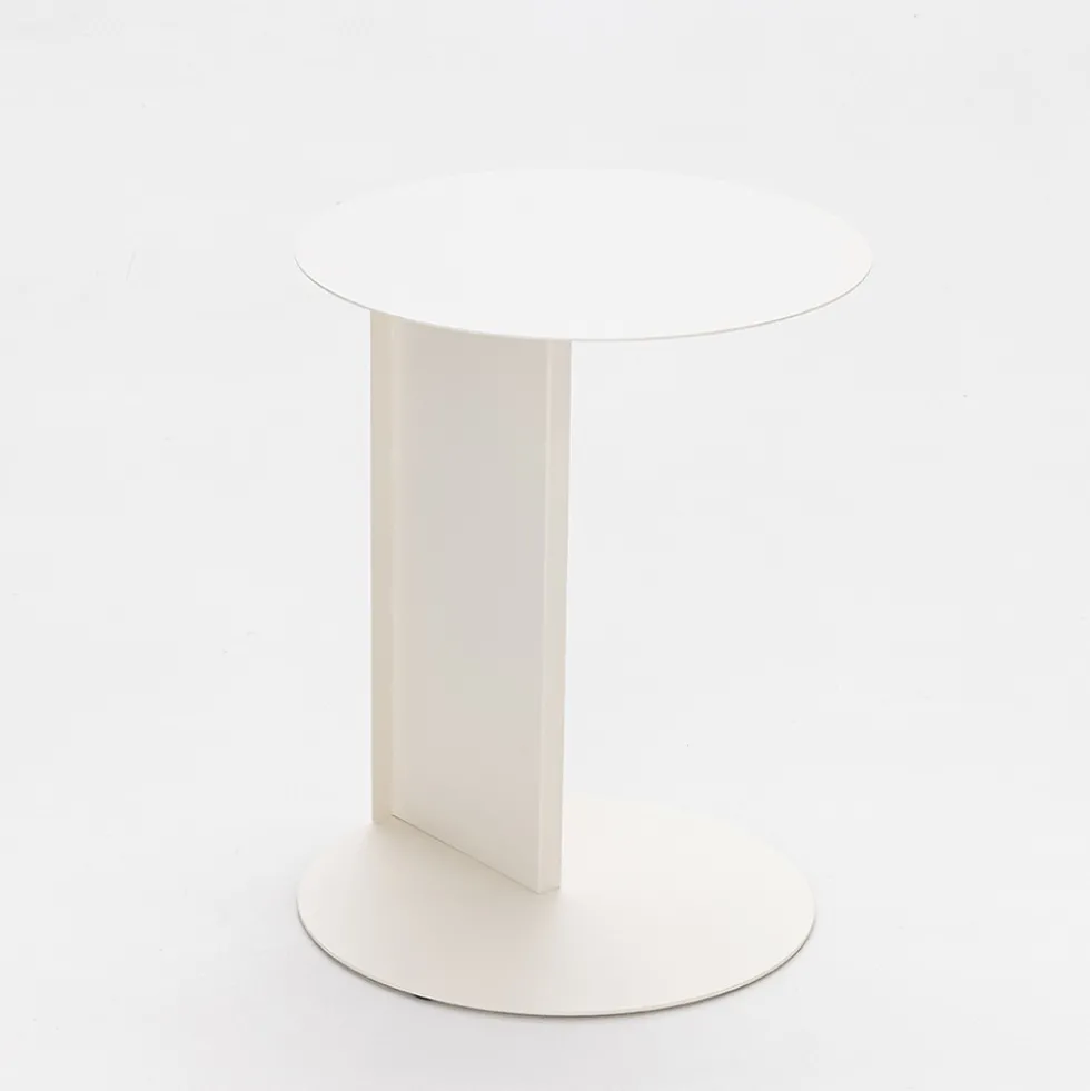JIMY Table d'appoint en métal H50cm