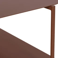 JUDITH Table basse en métal à double plateau