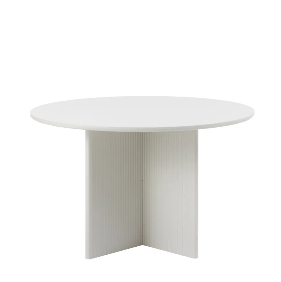 JURA Table à manger 4 personnes ronde en bois