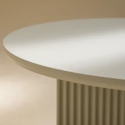 JURA Table basse ronde en bois ø80cm