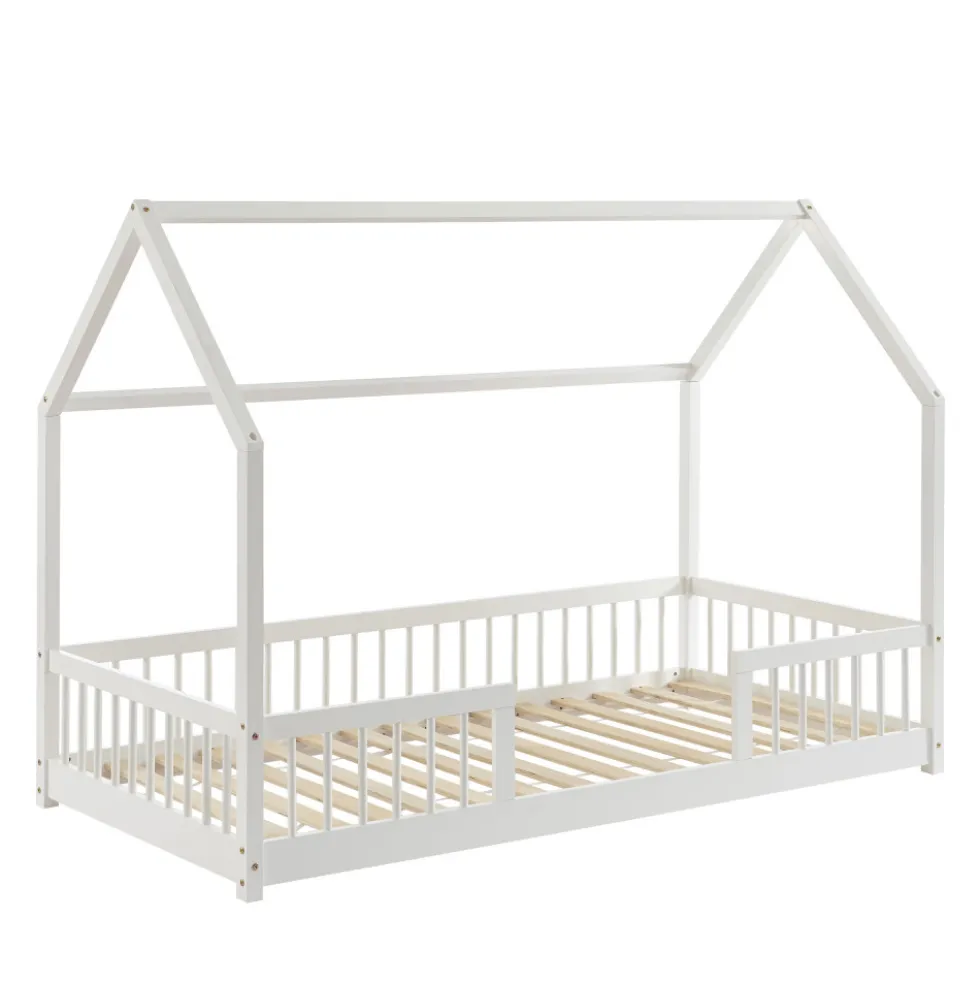 KABA Lit cabane enfant en bois 90x190cm