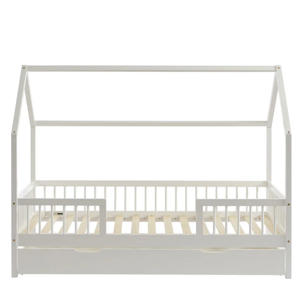 KABA Lit cabane enfant en bois 90x190cm