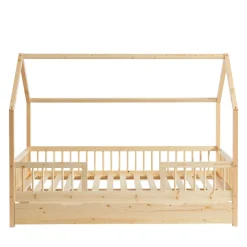 KABA Lit cabane enfant en bois 90x190cm