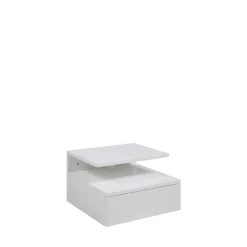 KAMICHI Table de chevet murale 1 tiroir en bois