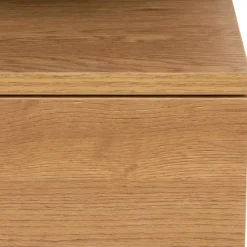 KAMICHI Table de chevet murale 1 tiroir en bois
