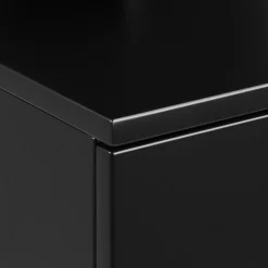 KAMICHI Table de chevet murale 1 tiroir en bois
