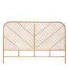 KAYAN Tête de lit en rotin 188cm