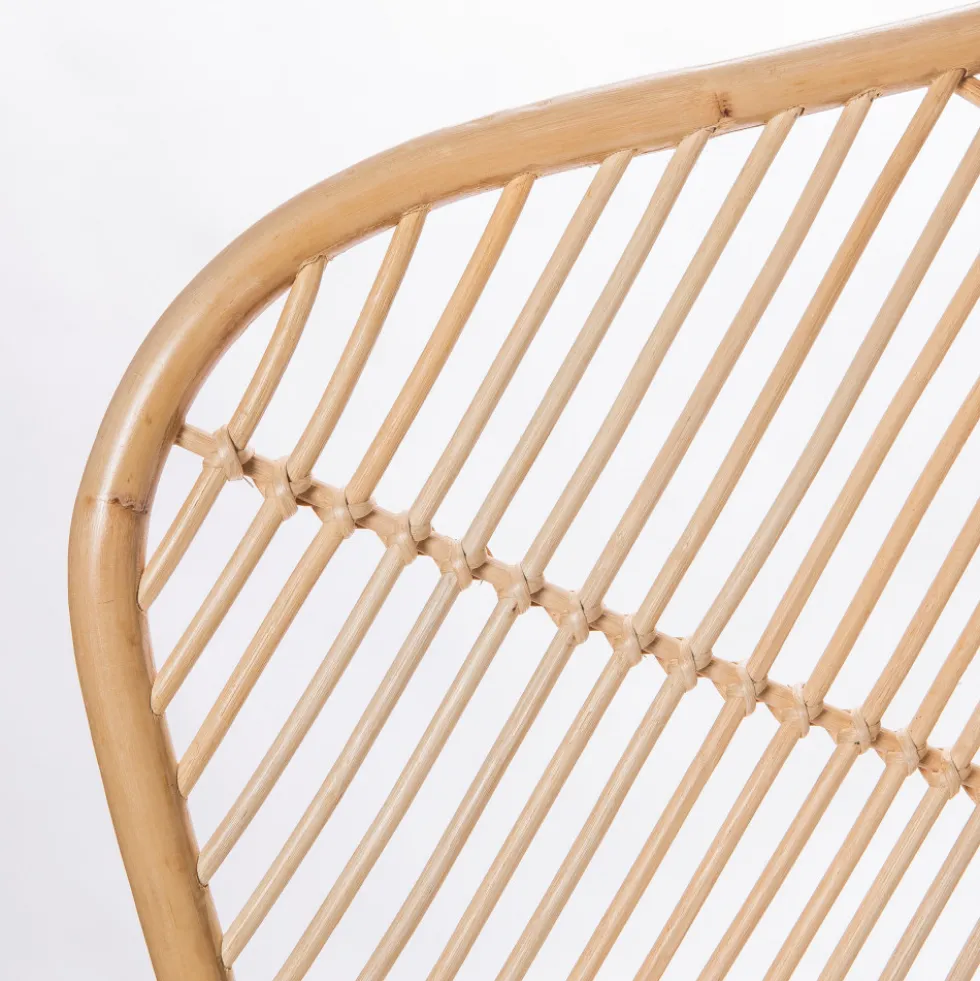 KAYAN Tête de lit en rotin 148cm