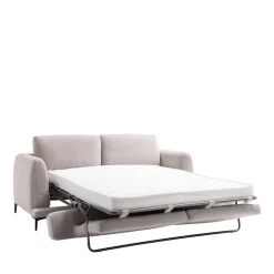 KINNA Canapé convertible express 3 places en tissu