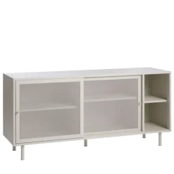 KISO Buffet 2 portes, 2 niches en métal L160cm