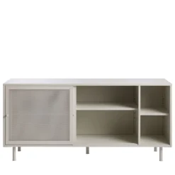 KISO Buffet 2 portes, 2 niches en métal L160cm