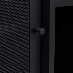 KISO Buffet 2 portes, 2 niches en métal L160cm
