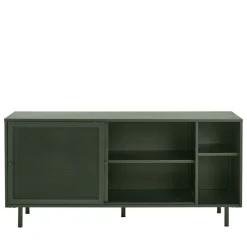 KISO Buffet 2 portes, 2 niches en métal L160cm