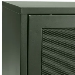KISO Buffet 2 portes, 2 niches en métal L160cm