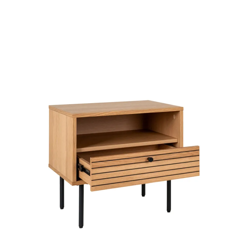 KYOTO Table de chevet 1 tiroir en bois