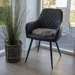 LAMBSKIN SEAT Galette de chaise en peau de mouton