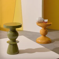 LENA Table d'appoint ronde en aluminium ø32,5cm