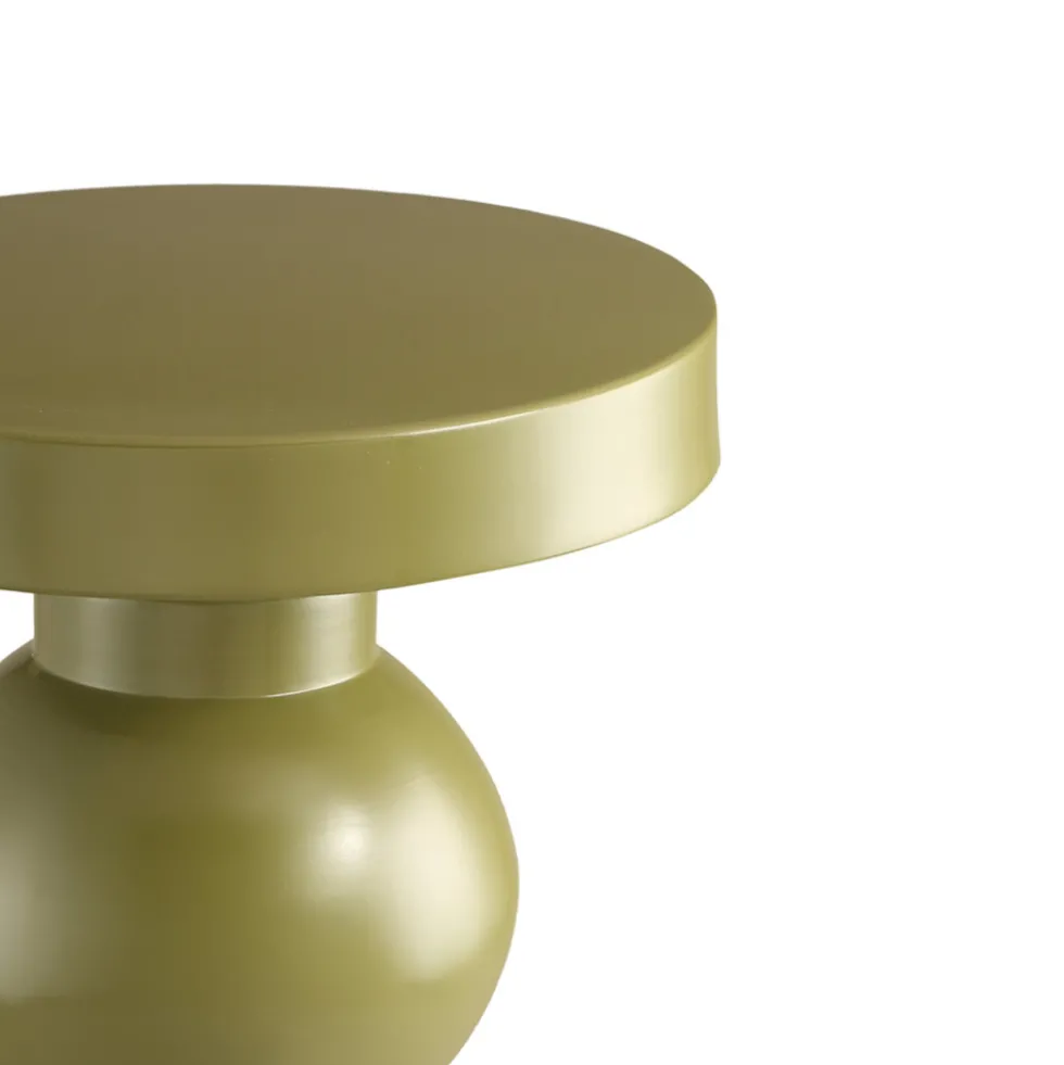 LENA Table d'appoint ronde en aluminium ø32,5cm