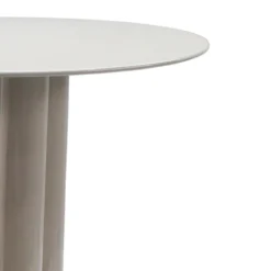 LEON Table basse ronde en aluminium ø64cm