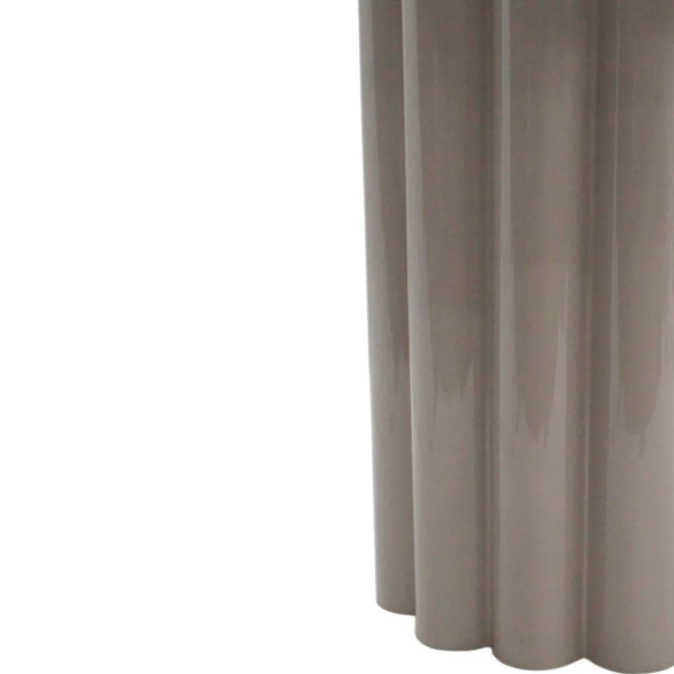 LEON Table basse ronde en aluminium ø64cm