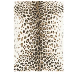 LEPI Tapis à motif léopard