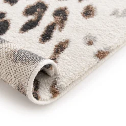 LEPI Tapis à motif léopard