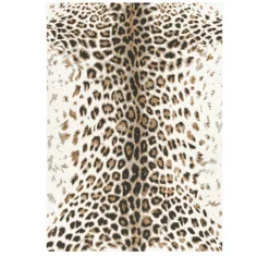 LEPI Tapis à motif léopard