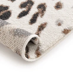 LEPI Tapis à motif léopard