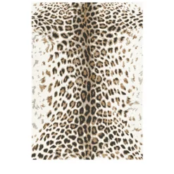 LEPI Tapis à motif léopard