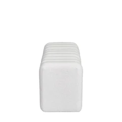 LETO Banc rembourré en tissu bouclette L79cm
