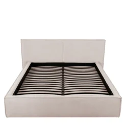 LIBERIA Lit coffre en tissu 140x190cm