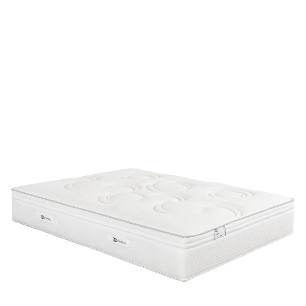 LIFE-R Matelas 100% ressorts, épaisseur 29cm, accueil équilibré