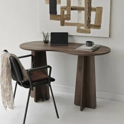 LINA Bureau en bois L120cm