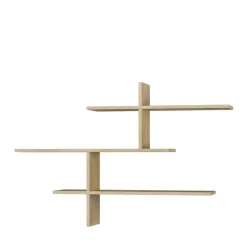 LIO Étagère murale en bois L123cm