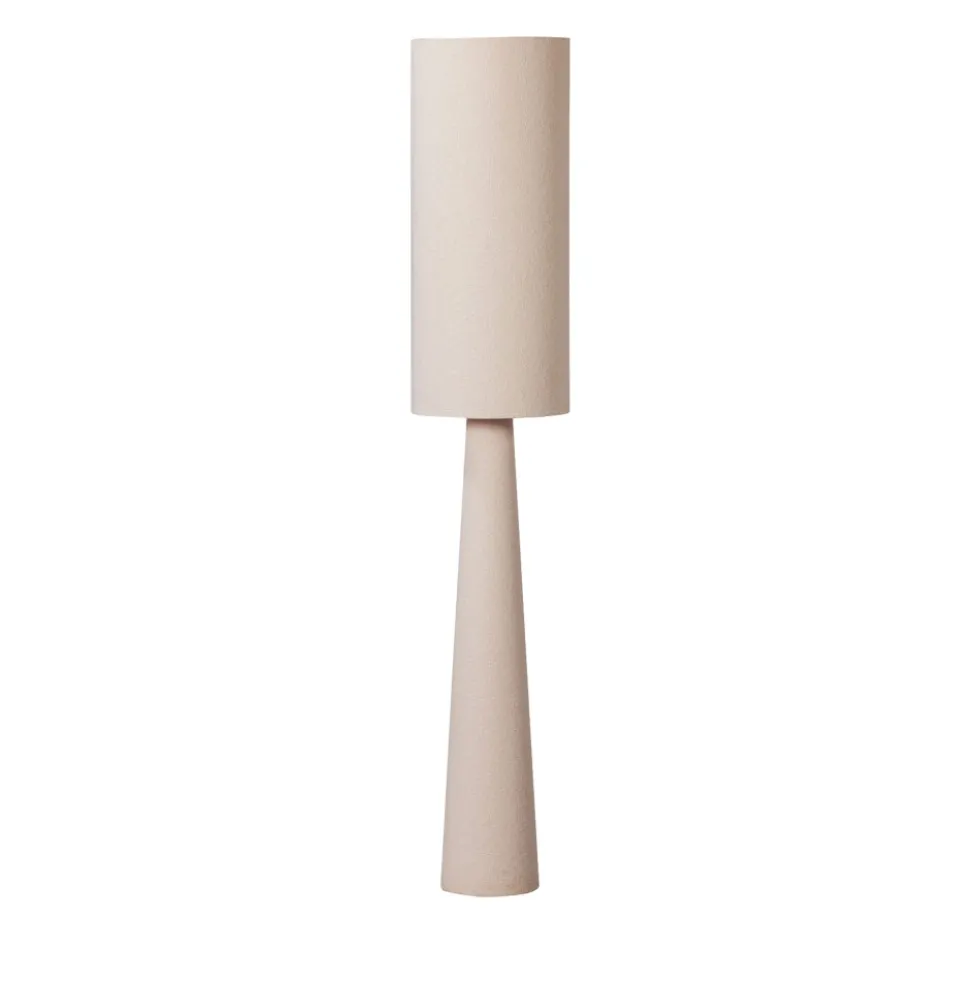 LOFT Lampadaire en tissu bouclette H187cm