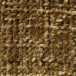 LOGAN Canapé 3 places accoudoirs relevables avec tablette en tissu chenille