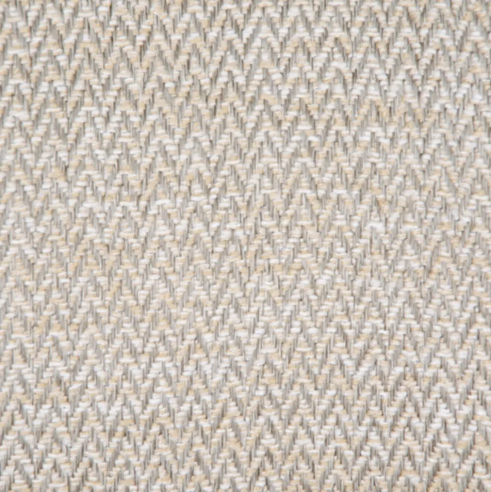 LONDON Fauteuil en tissu et pieds en bois naturel