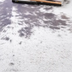 LOOPI Tapis imitation peau de vache
