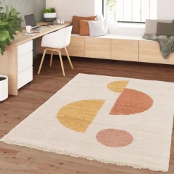 LOXTON Tapis contemporain à motif géométrique