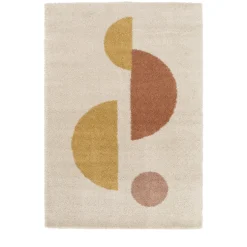 LOXTON Tapis contemporain à motif géométrique