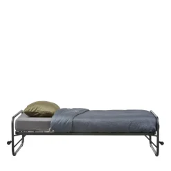LUCY Lit en métal pliable 90x200cm