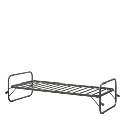 LUCY Lit en métal pliable 90x200cm