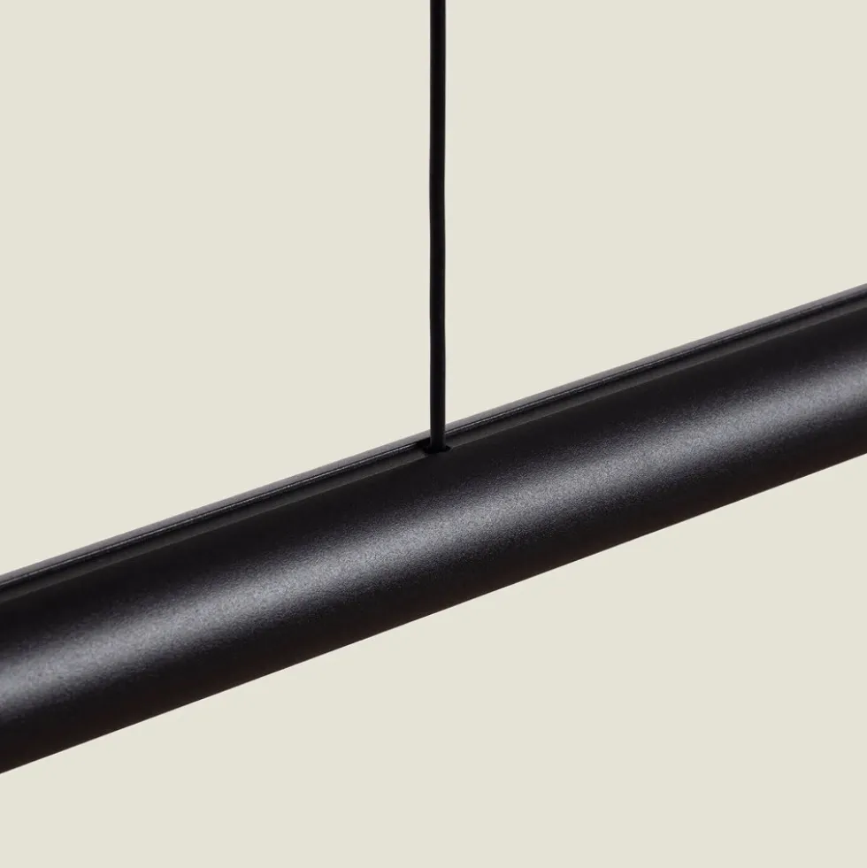 LUMAE Suspension linéaire en aluminium L120cm