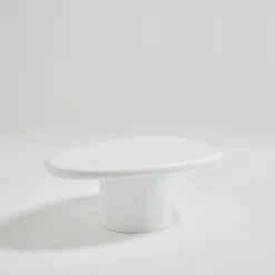 LUNA Table basse organique en fibre de ciment L80cm