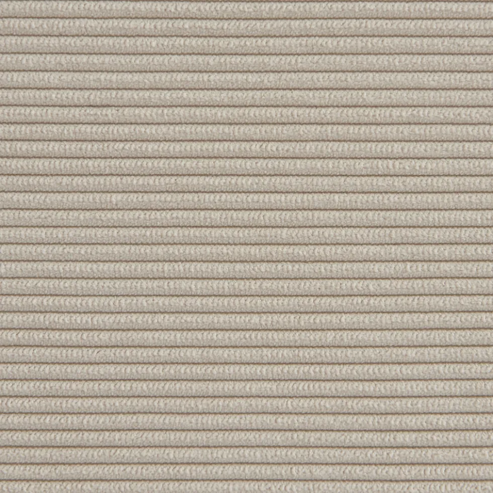 LUNOR Lit en velours côtelé 140x190cm