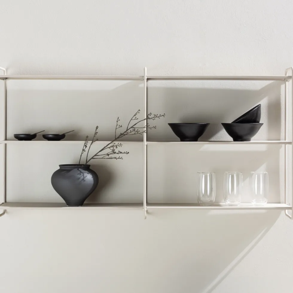 LYON Étagère murale en métal L122cm