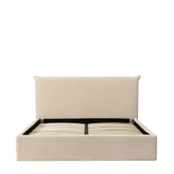MAC BETH Lit coffre en tissu 160x200cm